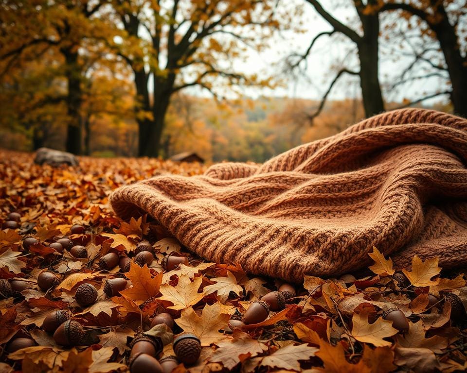 Op welke manier breng je herfstgevoel in texturen?