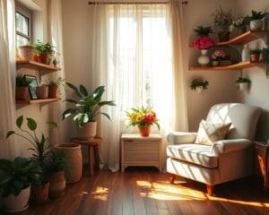 Op welke manier breng je lentezon in donkere kamers?