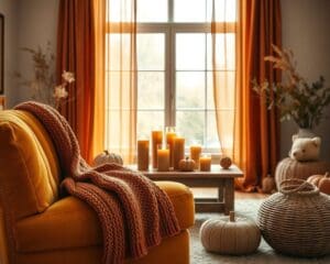 Waarmee maak je herfstkleuren warm maar zacht?
