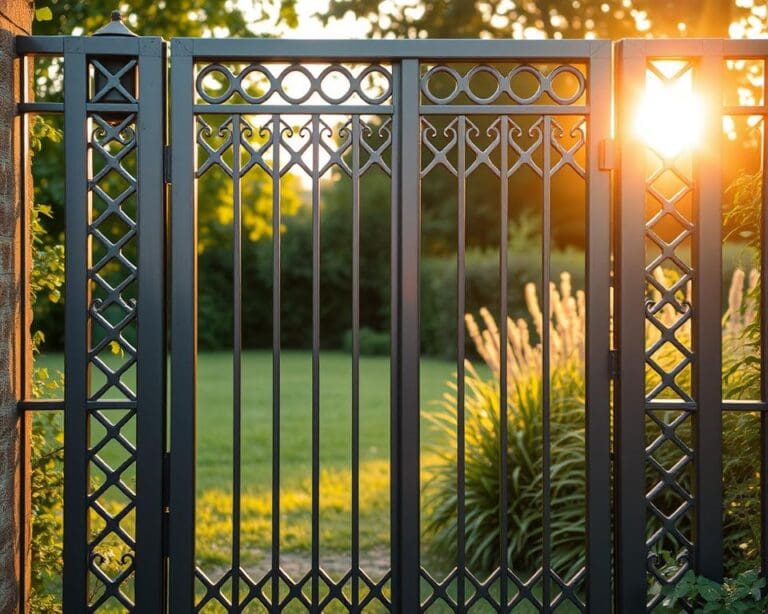 Wat maakt een aluminium tuinpoort ideaal voor elk seizoen?