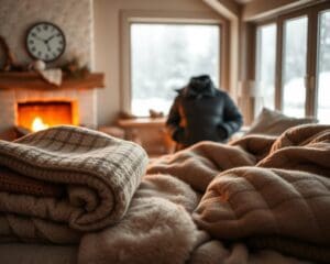 Welke materialen ademen warmte bij kou?