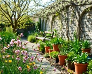 Welke planten horen bij lente en groei?