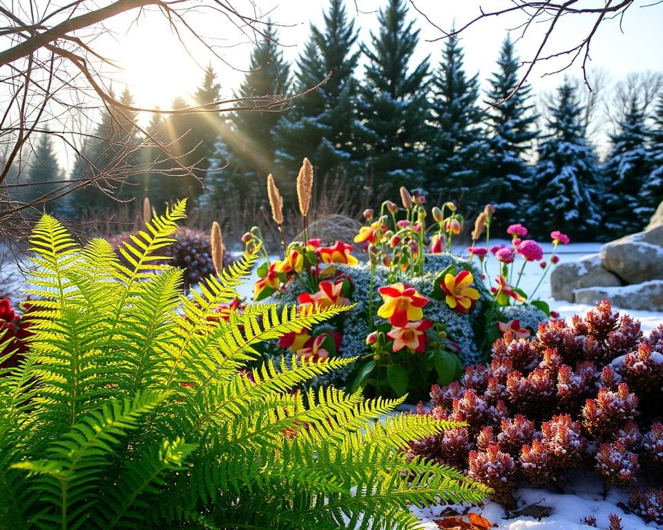 Welke planten passen bij de winterzon?