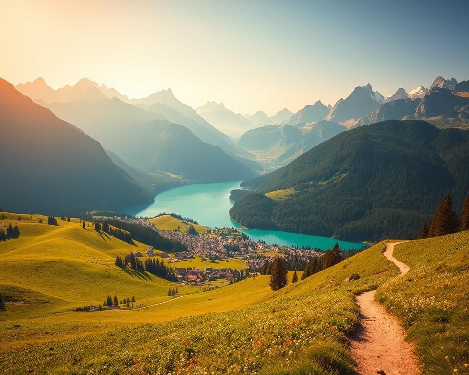 Hoe beleef je een vakantie in de Alpen?