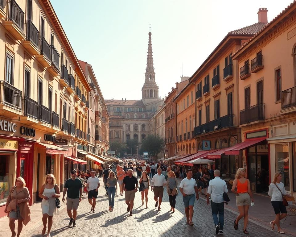 Hoe geniet je van de sfeer in Valencia?