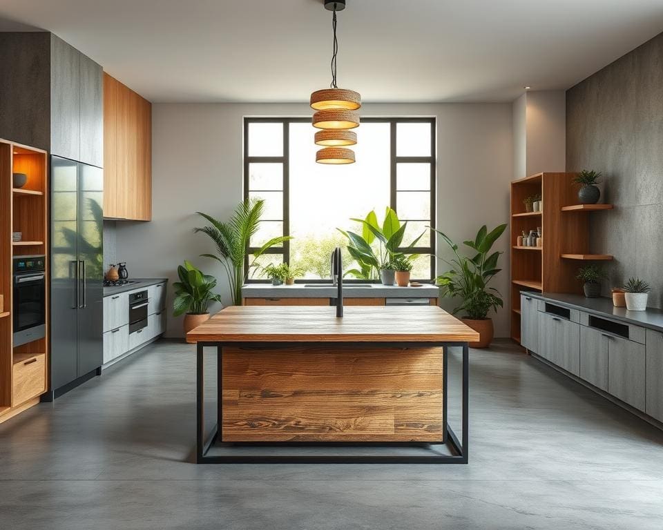 Hoe kies je materialen voor een duurzame keuken?