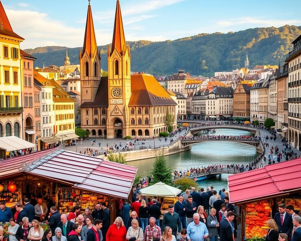 Wat maakt Zürich een feestelijke bestemming?