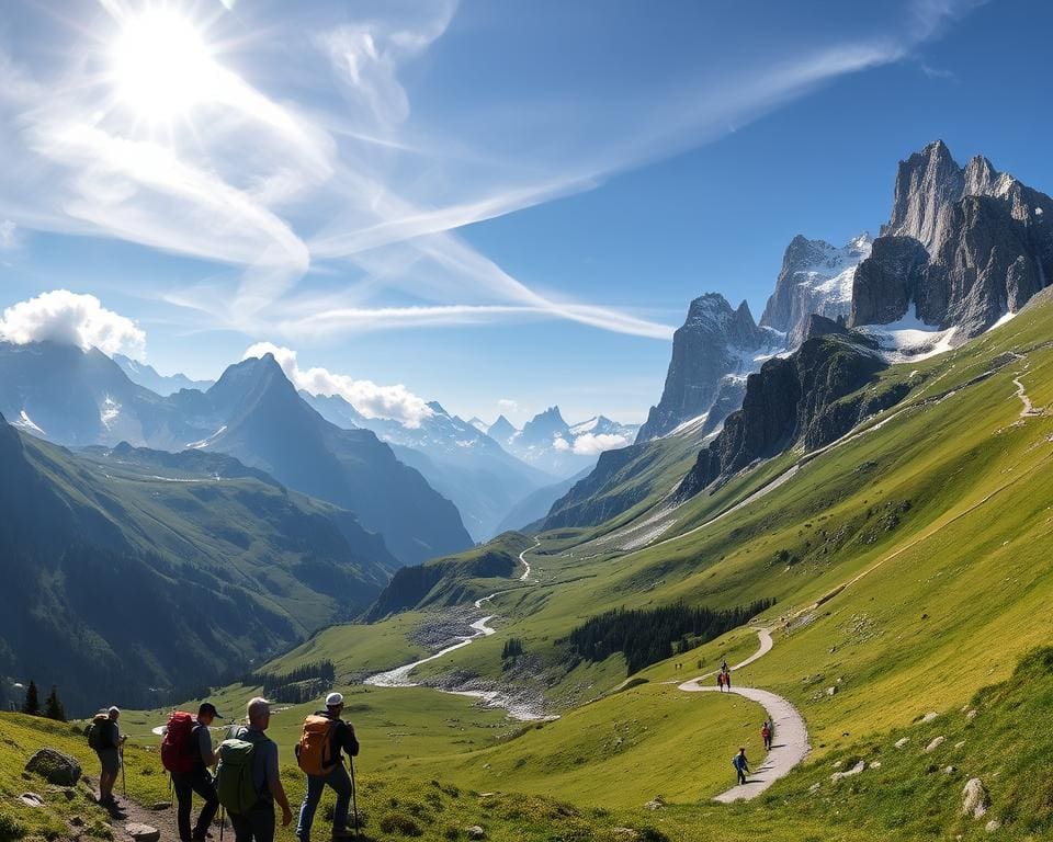 Wat maakt Zwitserland ideaal voor wandelliefhebbers?