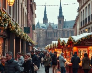 Wat zijn de populairste steden voor kerstshoppen?