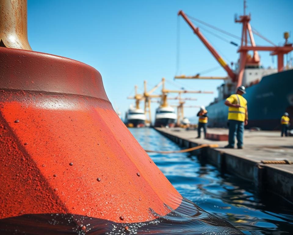 Hoe bescherm je staal in maritieme toepassingen?