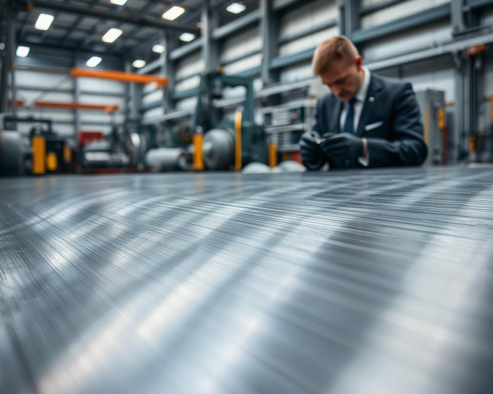 Hoe beschermt schooperen staal bij Staalcoating Midden Nederland?