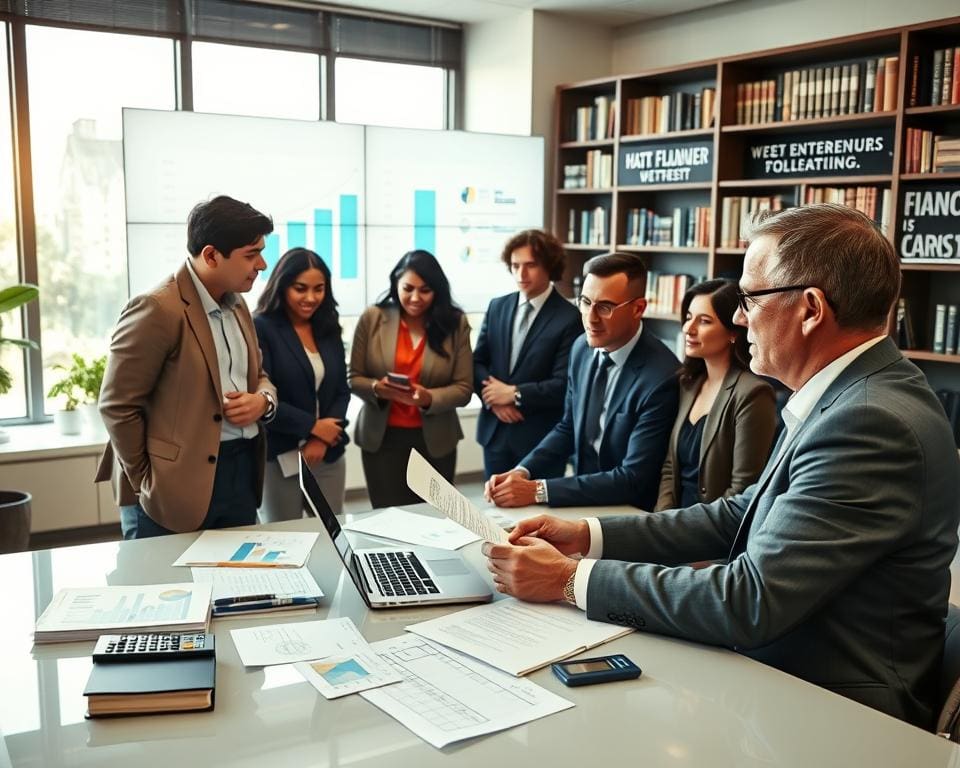 Hoe ondersteunt een financieel planner ondernemers?