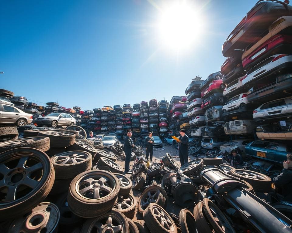 Hoe vind je auto-onderdelen via een sloperij?