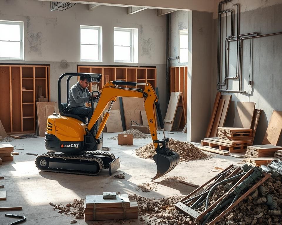 Waarom minikraan toepassingen ideaal zijn voor binnenbouw?