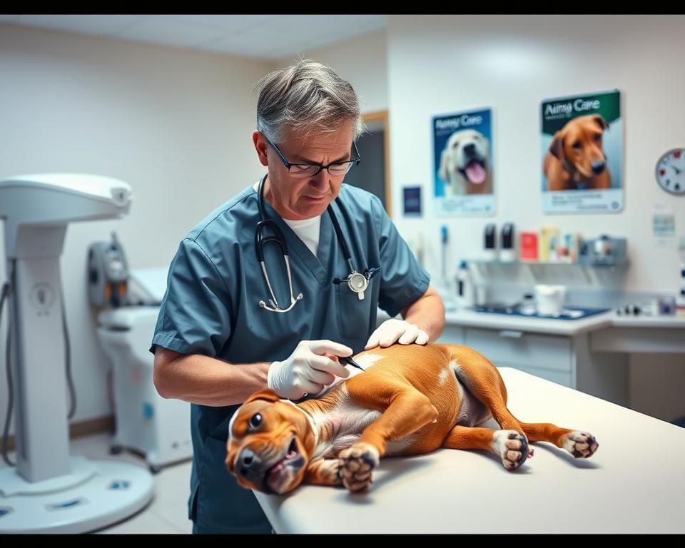 Wat doet een dierenarts bij spoedgevallen?