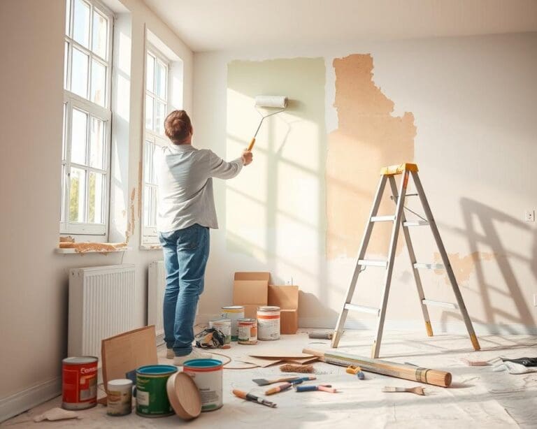 Wat doet een schilder bij renovatieprojecten?