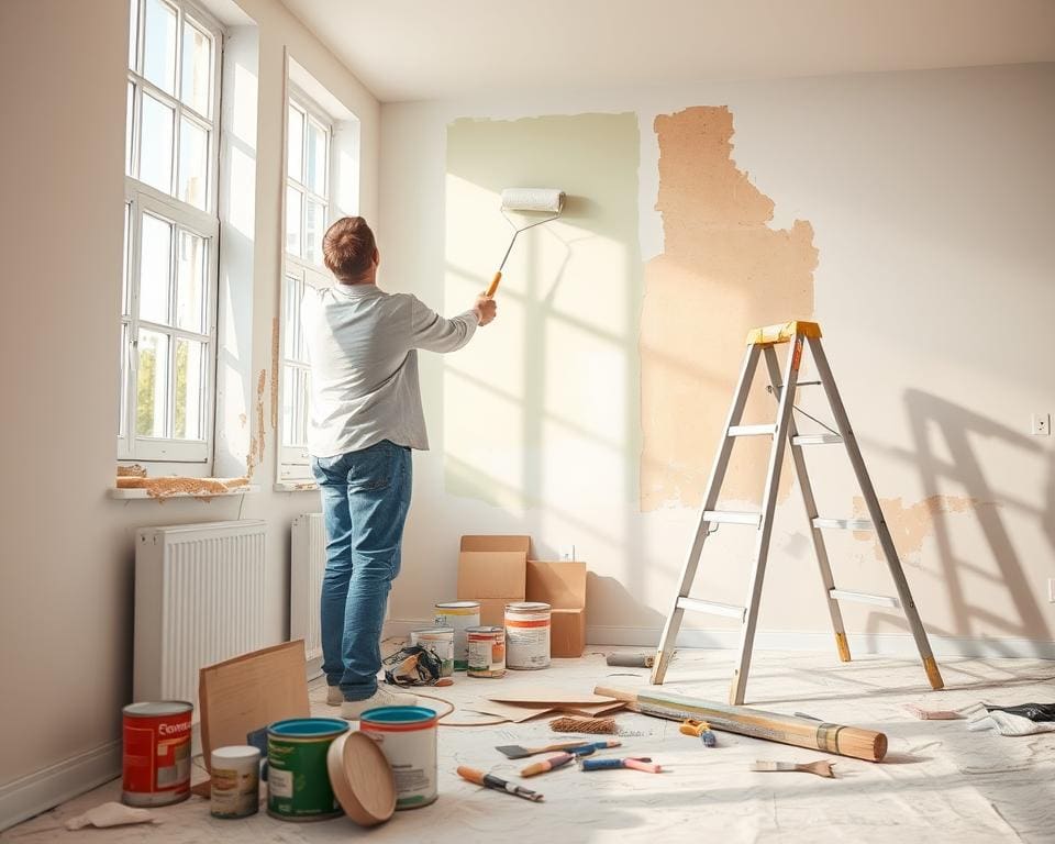 Wat doet een schilder bij renovatieprojecten?