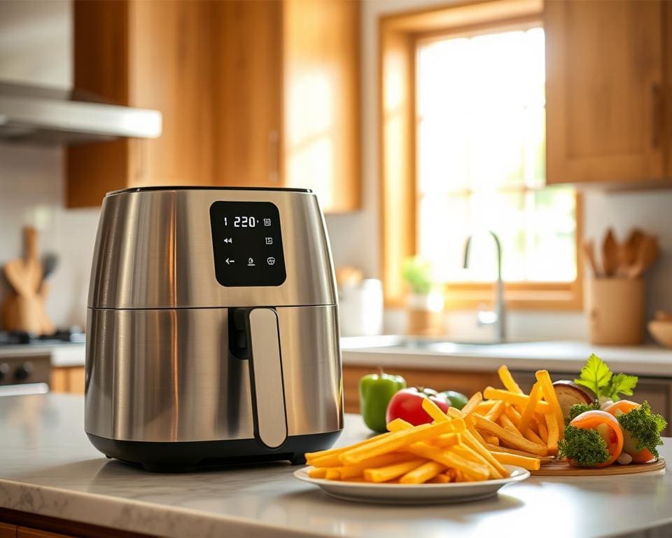 Wat is een slimme airfryer?