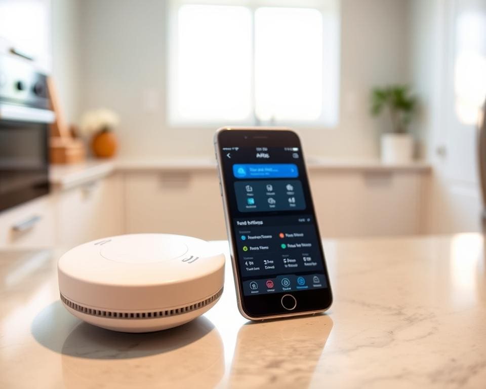 Wat is een slimme rookmelder met app?