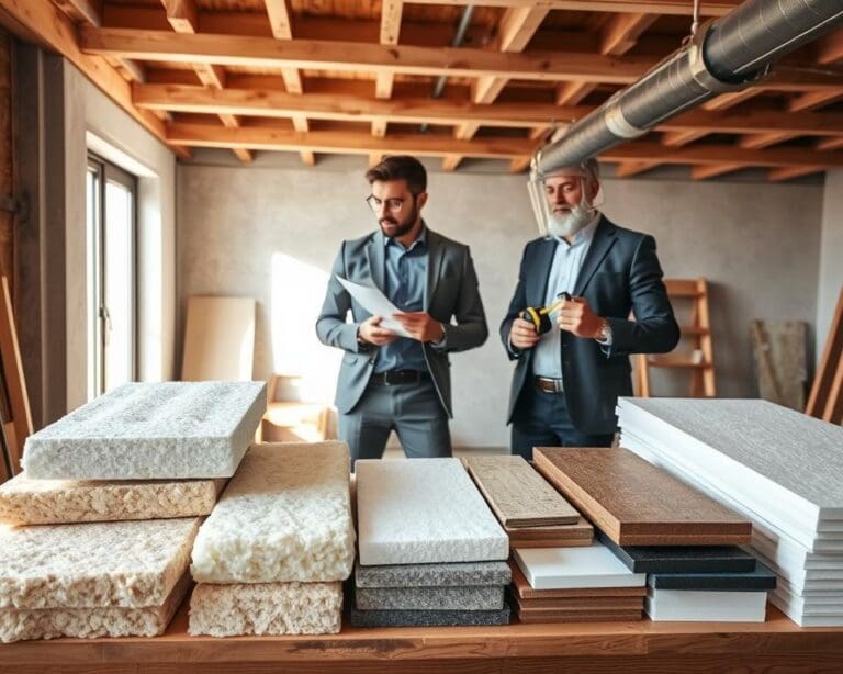 Welke isolatiematerialen passen bij technische renovaties?