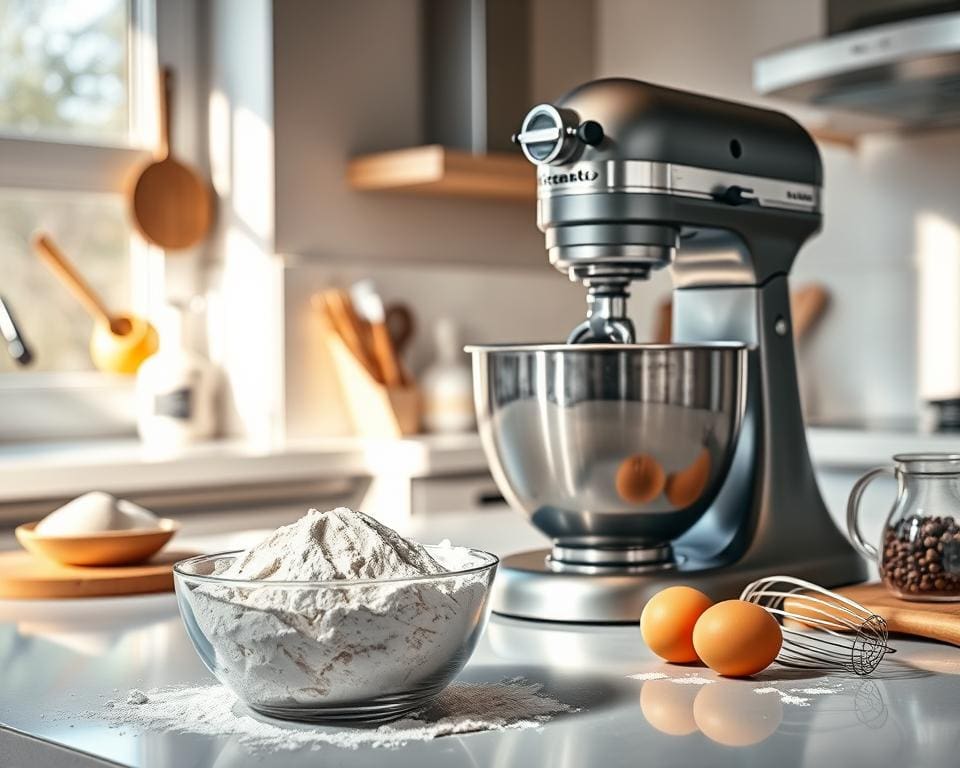 Welke keukenmachine is geschikt voor bakken?