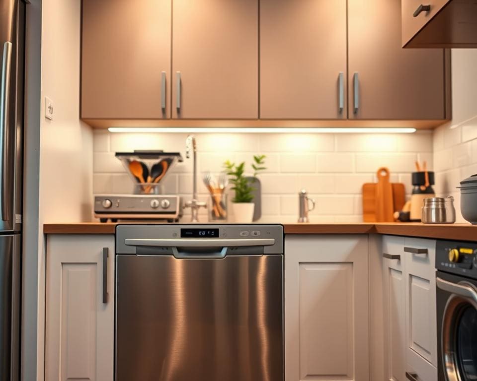 Welke vaatwasser past in een kleine keuken?