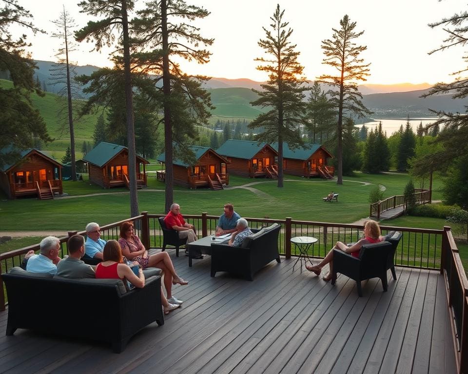 Hoe geschikt is een rustig gelegen vakantiepark voor groepen?