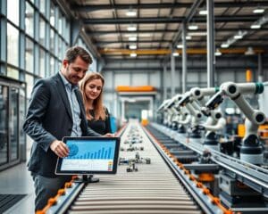 Hoe helpt technologie efficiënt produceren?