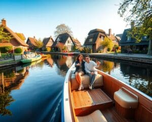 Hoe werkt een fluisterboot huren in Giethoorn zonder vaarbewijs?