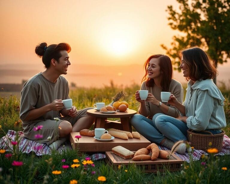 Samen genieten van eenvoudige momenten