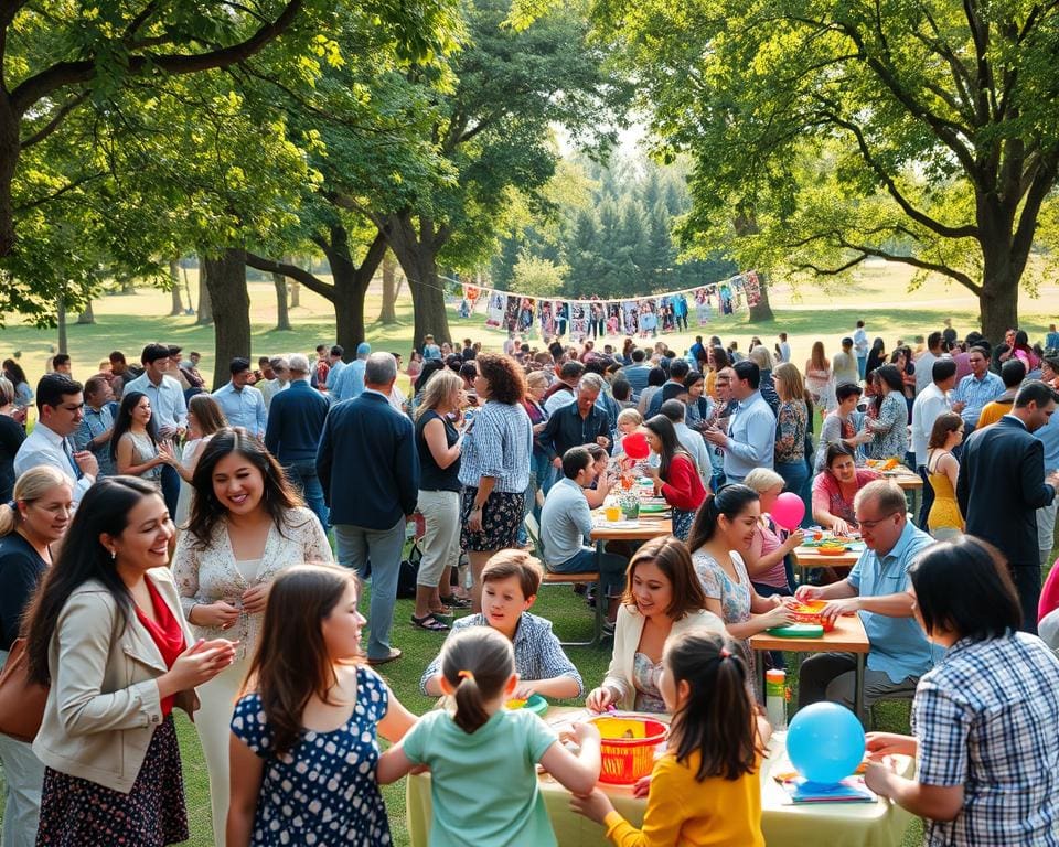 Sociale activiteiten die iedereen betrekt