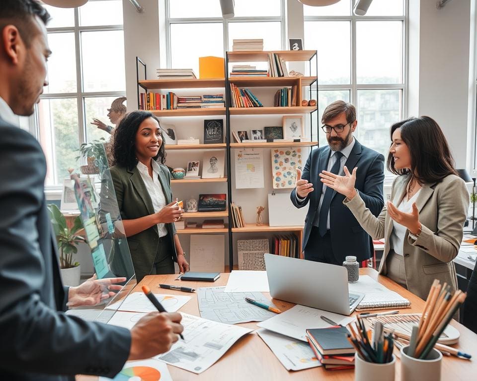 Welke beroepen combineren creativiteit en business?