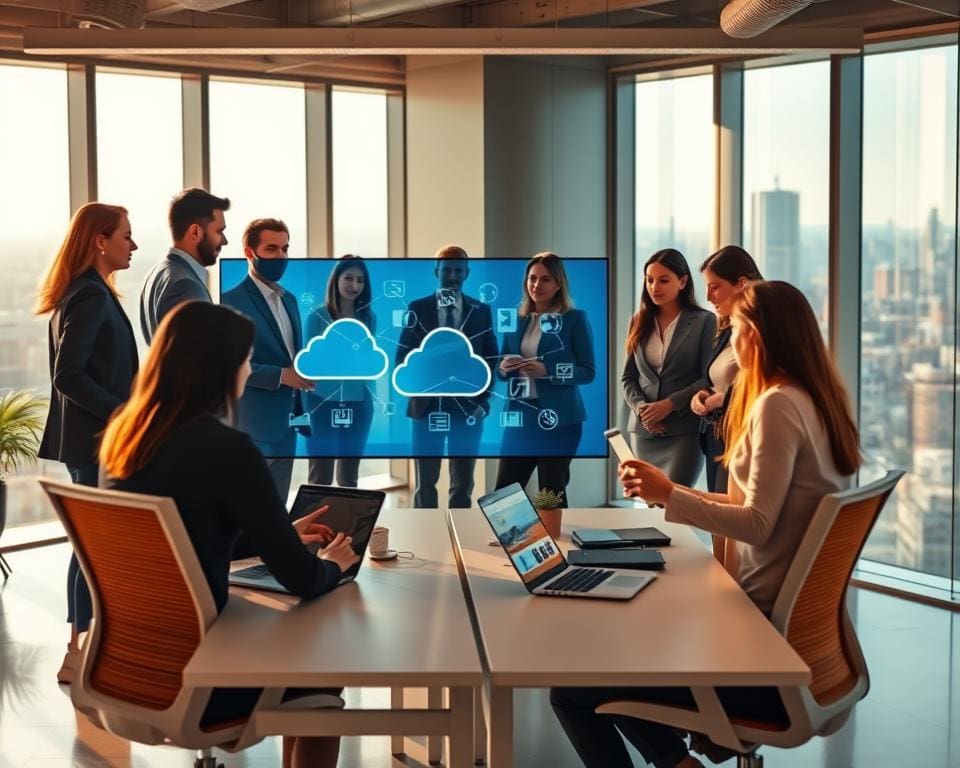 Cloudoplossingen voor hybride werken