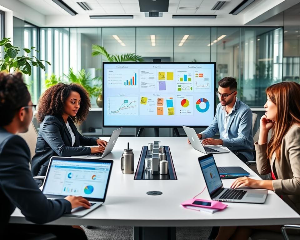 Digitale samenwerking met projectmanagement software