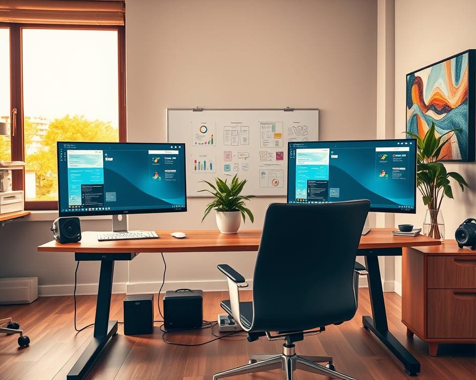 Hoe richt je een digitale werkplek in?