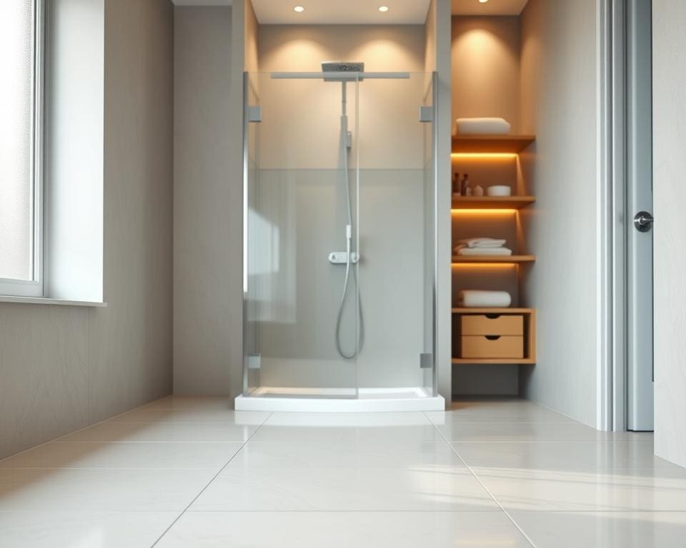 Is een inloopdouche geschikt voor kleine badkamers?