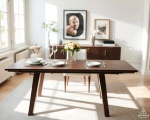 Is een uitschuifbare eettafel praktisch?