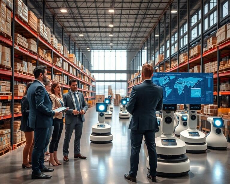 Slimme technologie in magazijnen en logistiek
