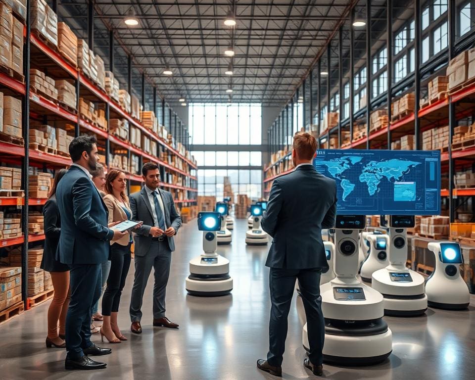 Slimme technologie in magazijnen en logistiek