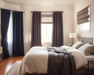Welke gordijnen verduisteren de slaapkamer goed?