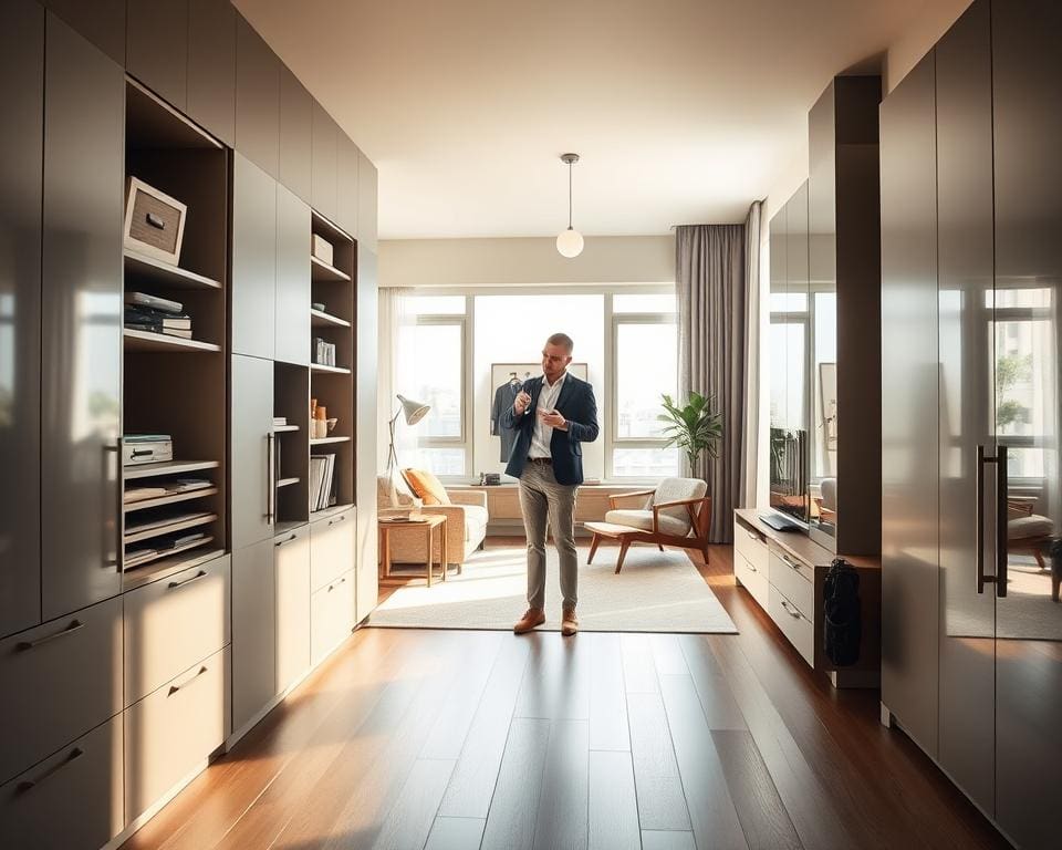 Welke opbergkasten besparen ruimte?