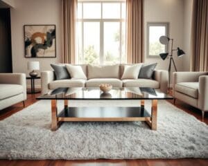 Welke salontafel past bij een modern interieur?