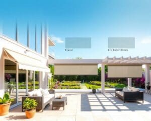 Welke zonwering houdt warmte buiten?