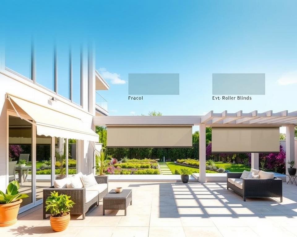 Welke zonwering houdt warmte buiten?