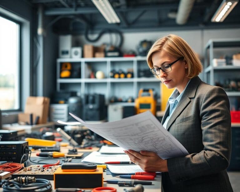 Werken in de elektrotechniek