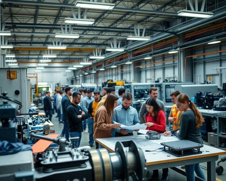 Werken in de maakindustrie