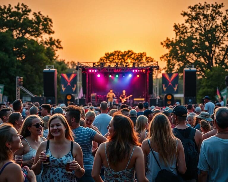 Waarom gaan mensen naar een openluchtconcert?