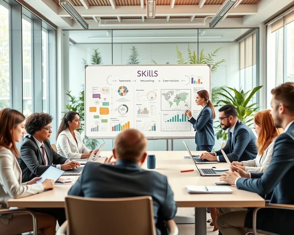 Welke vaardigheden zijn belangrijk in business?