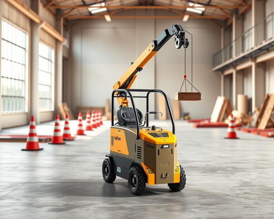 elektrische minihijskraan Hoeflon C6 huren