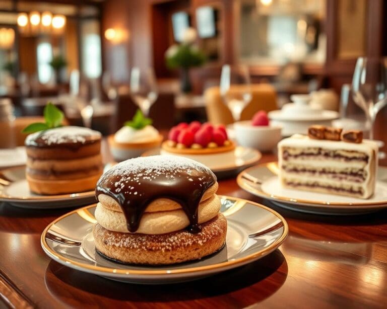 desserts luxe restaurants